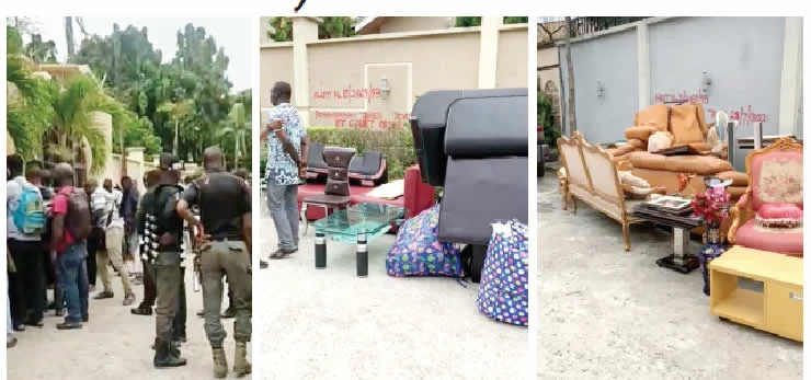 Policemen, sheriffs invade Lagos lawyer's residence, destroy N500m assets